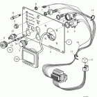 D12D-A MG Instrument panel, standard shut down system