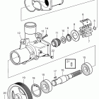 D6-280I-D Sea water pump, components