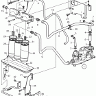 D11A-C Oil filter and oil lines