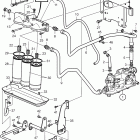 D11A-B Oil filter and oil lines