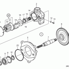 D9A2B D9-575 Sea water pump for keel cooling, components