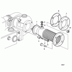 D7A-A T Dry exhaust line 5'' straight (127mm)