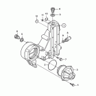 D7A-A T Water pump and bracket for fan