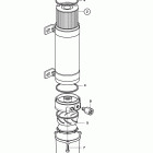 D7A-A T Fuel filter and water separator