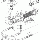 D9A2A D9A-MH Oil cooler for twin disc mg5114sc, mg5114dc