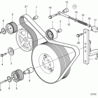 D9A2A D9A-MG Belt transmission without alternator