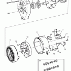 D9A2A D9A-MG Alternator 28v 60a, components