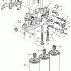 D9A2A D9A-MG Oil filter housing and oil filter