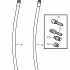 D9A2A D9-575 Flexible fuel hose