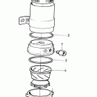 D9A2A D9-575 Fuel cleaner  /  water separator, single.