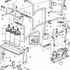 D9A2A D9-500 (R4) Oil filter and oil lines