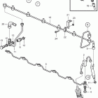 D7A-B TA Injectors and leak-off line, jacketed pressure pipes sta...