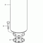D7A-B TA Silencer dry 5''(127mm)