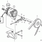 D7A-B TA Alternator sn1034172-, low-left mounted 28v 55a