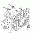D7C-B TA Timing gear casing and gears