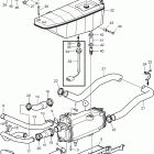 D9A2A D9-425 Expansion tank and heat exchanger