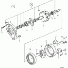 D7C-A TA Alternator, 14v 95a, components