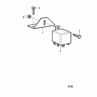 DP-B1 Relay and installation components