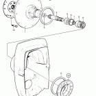 DP-D1 Flywheel housing and primary shaft