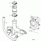 DPR-B Exhaust pipe and cooling water pipe dph / dpr drive uni