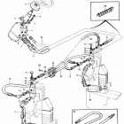 DPX-A Steering and steering cylinders for twin inst.
