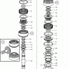 IPS-C Upper gear set and shaft