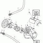 IPS-D Connecting shaft and housing, diesel, 335mm