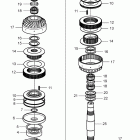 IPS2-A Upper gear set and shaft