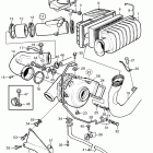 KAD32P-A Turbocharger and air filter