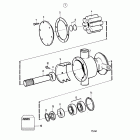 KAD42B Sea water pump, components