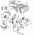 KAD43P-A Turbocharger and air filter: a