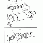 KAMD42A Water cooled silencer and board connection
