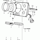 KAMD42P-A Instrument panel for dual station, 12v