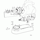 MB10A Connecting components sail boat drive unit 100s