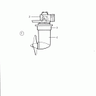 MB10A Sail boat drive unit 100s
