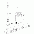 MB10A Lower gear unit sail boat drive unit 100s