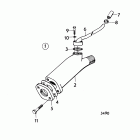 MD2B Water cooled exhaust bend: 833423