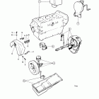 MD3B Engine and installation components