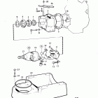 MD5A Connecting components sail boat drive unit 100s