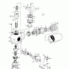 MD7B Upper gear unit sail boat drive unit 100s
