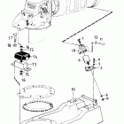 MD11D Engine suspension, sail boat drive unit
