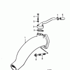 MD17C Water cooled exhaust bend