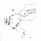 MD17C Outer exhaust line and exhaust bend