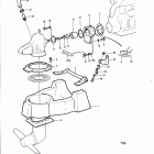 MD17D Connecting components sail boat drive unit 120s: b