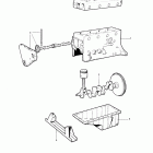 MD21B Engine with installation components