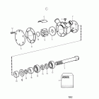 MD22A Sea water pump, components
