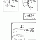 MD22L-A Fuel filter, water separator and connecting comps