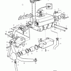 MD22L-B Heat exchanger, induction and exhaust manifold: a