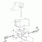 MD31A Oil filter and installation components: a