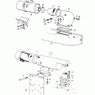MD70B Air filter and installation components